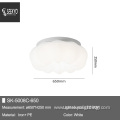 Pumpkin PE White Ceiling Lamp for Shop